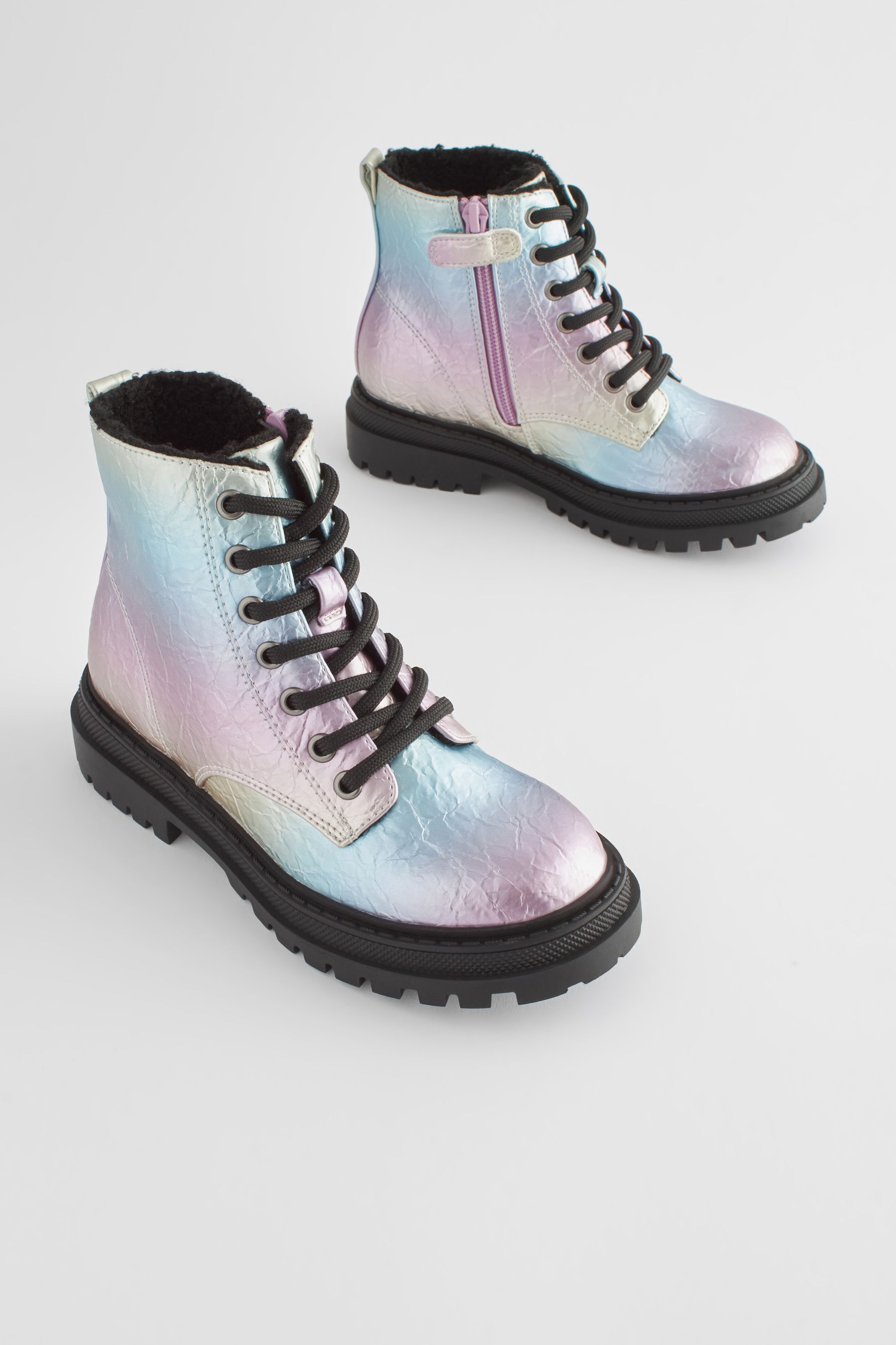 Rainbow shoes boots online