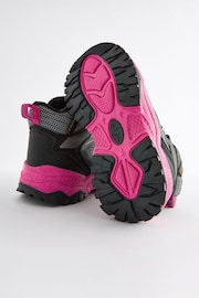 Black/Pink Waterproof Thinsulate™ Lined Hiker Boots - Image 3 of 6