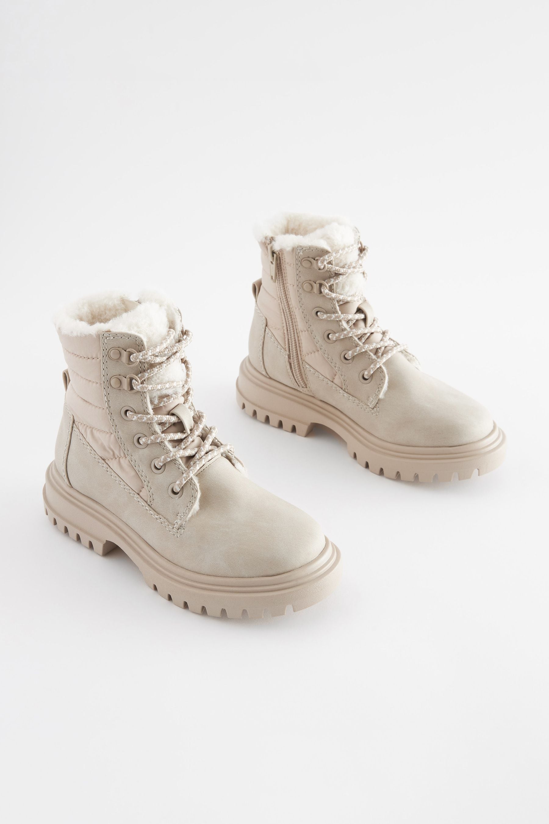 Buy Quilted Lace Up Boots Next Ukraine