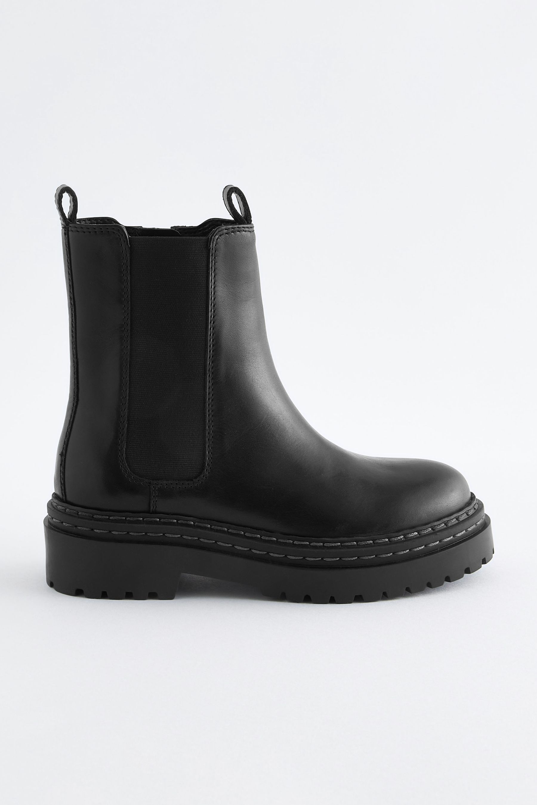 Next leather chelsea boots sales