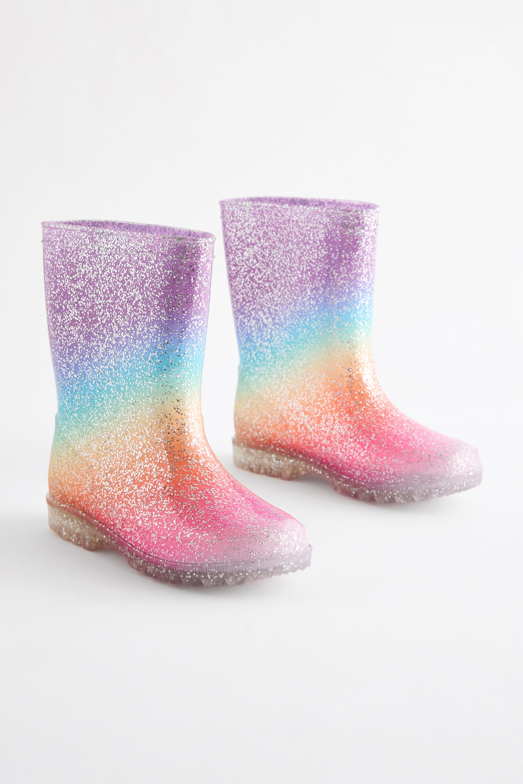 Kids glitter wellies store