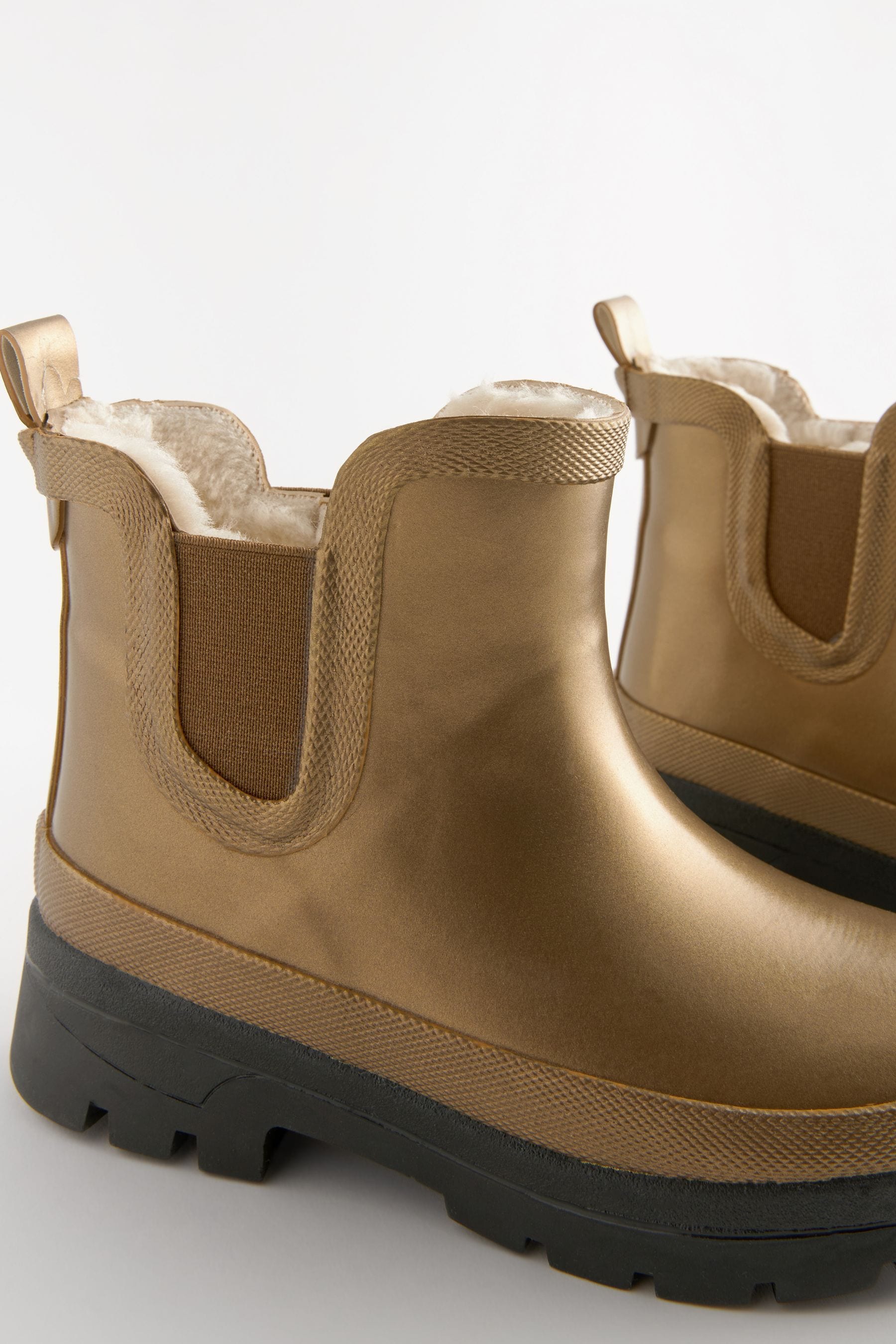 Gold wellies clearance