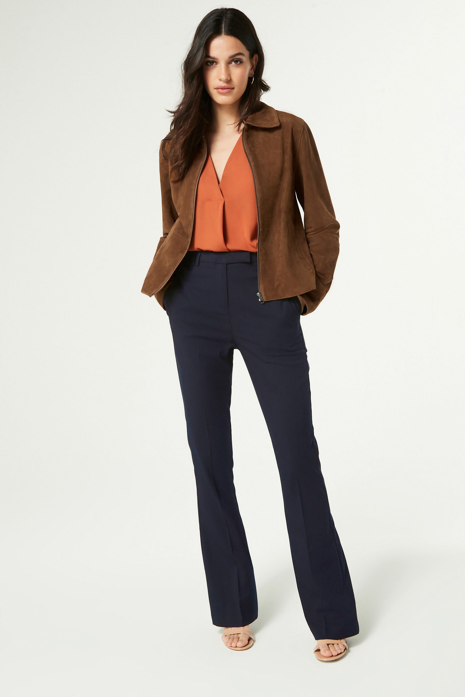 Navy trousers next store
