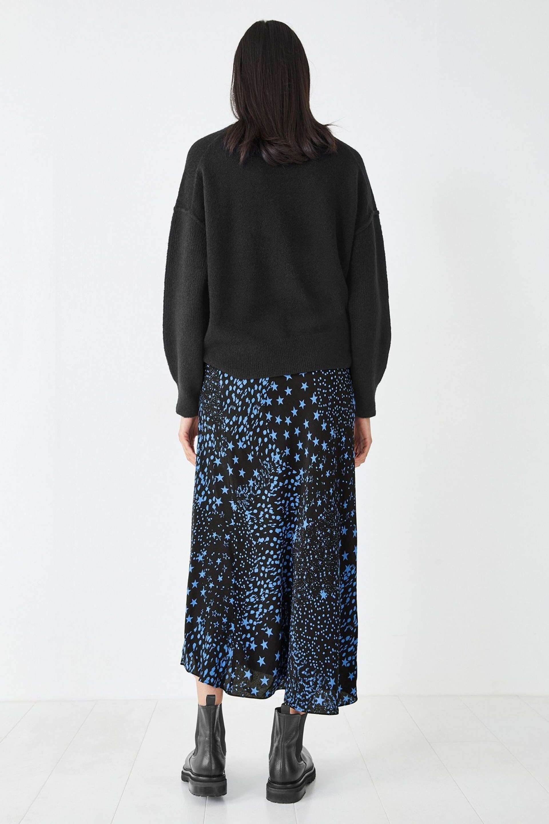 Hush Black Lily Midi Skirt - Image 2 of 5