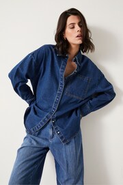 Hush Blue Deanna Denim Shirt - Image 3 of 5