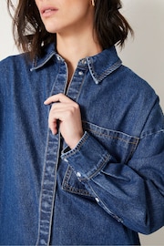 Hush Blue Deanna Denim Shirt - Image 4 of 5