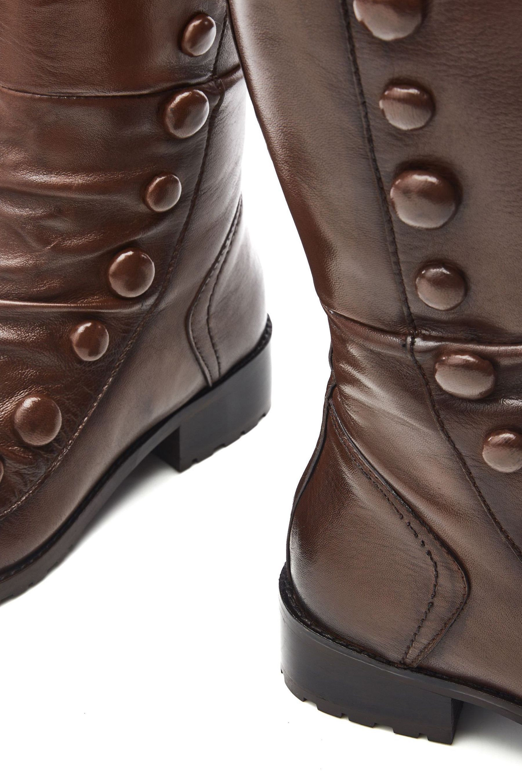 Moda in pelle tan boots online