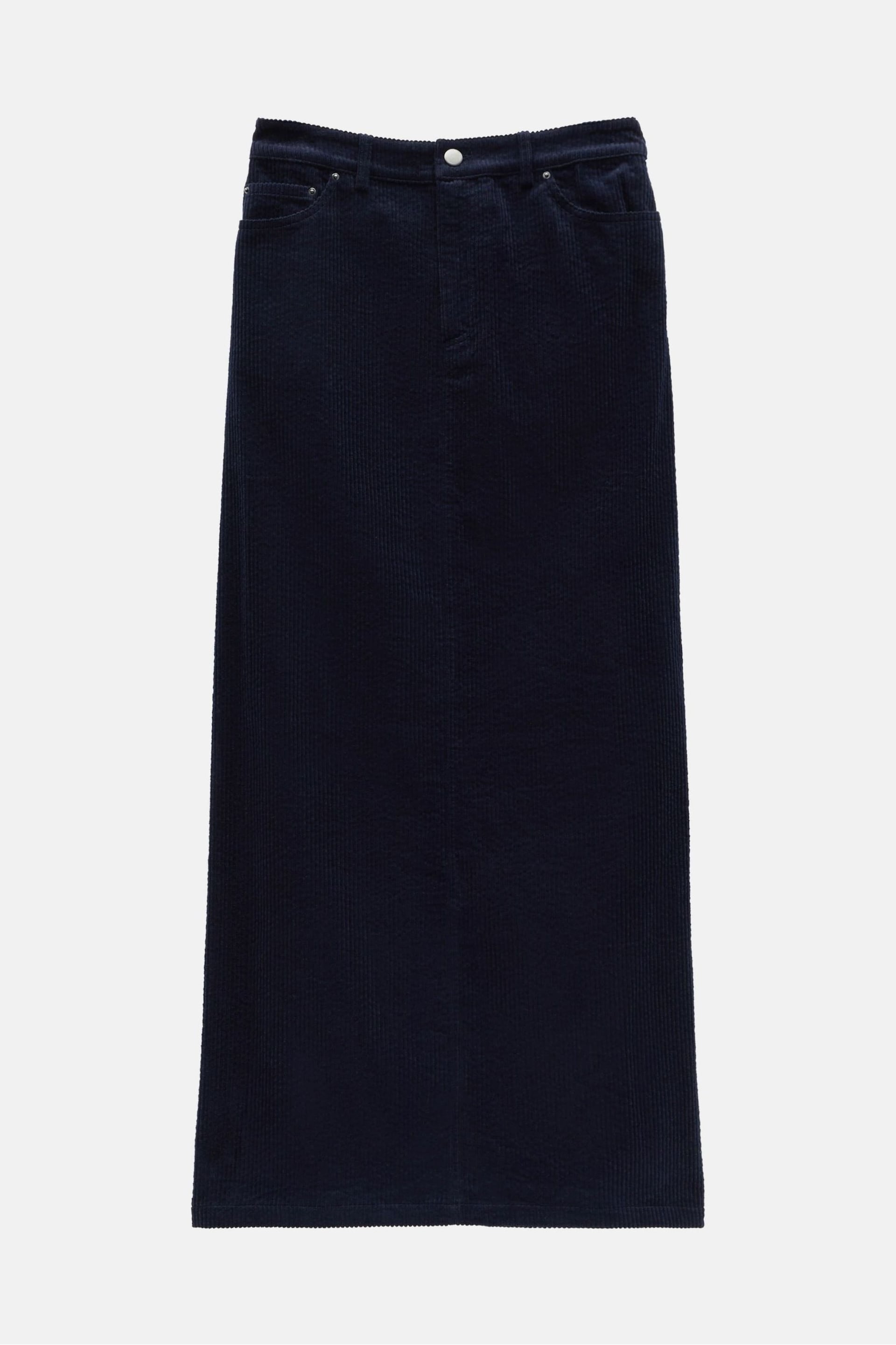 Hush Blue Alanna Cord Maxi Skirt - Image 5 of 5