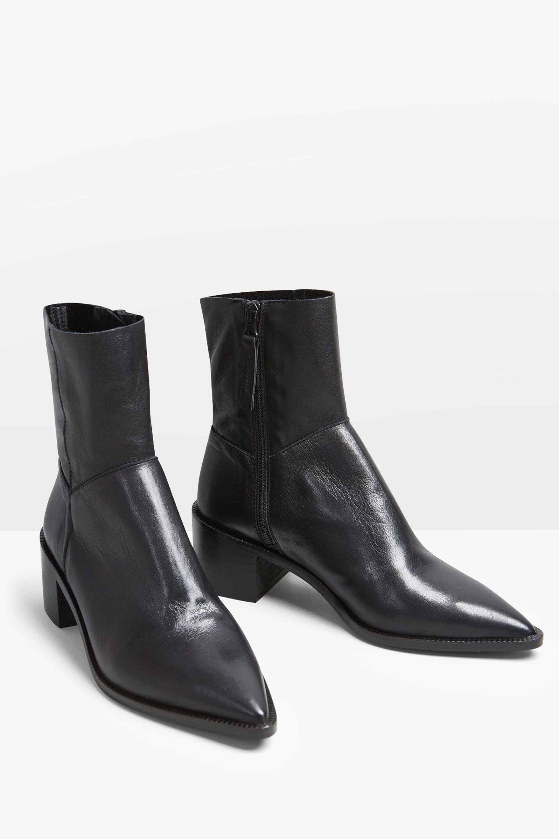 Hush Black Taylah Ankle Boots - Image 3 of 5