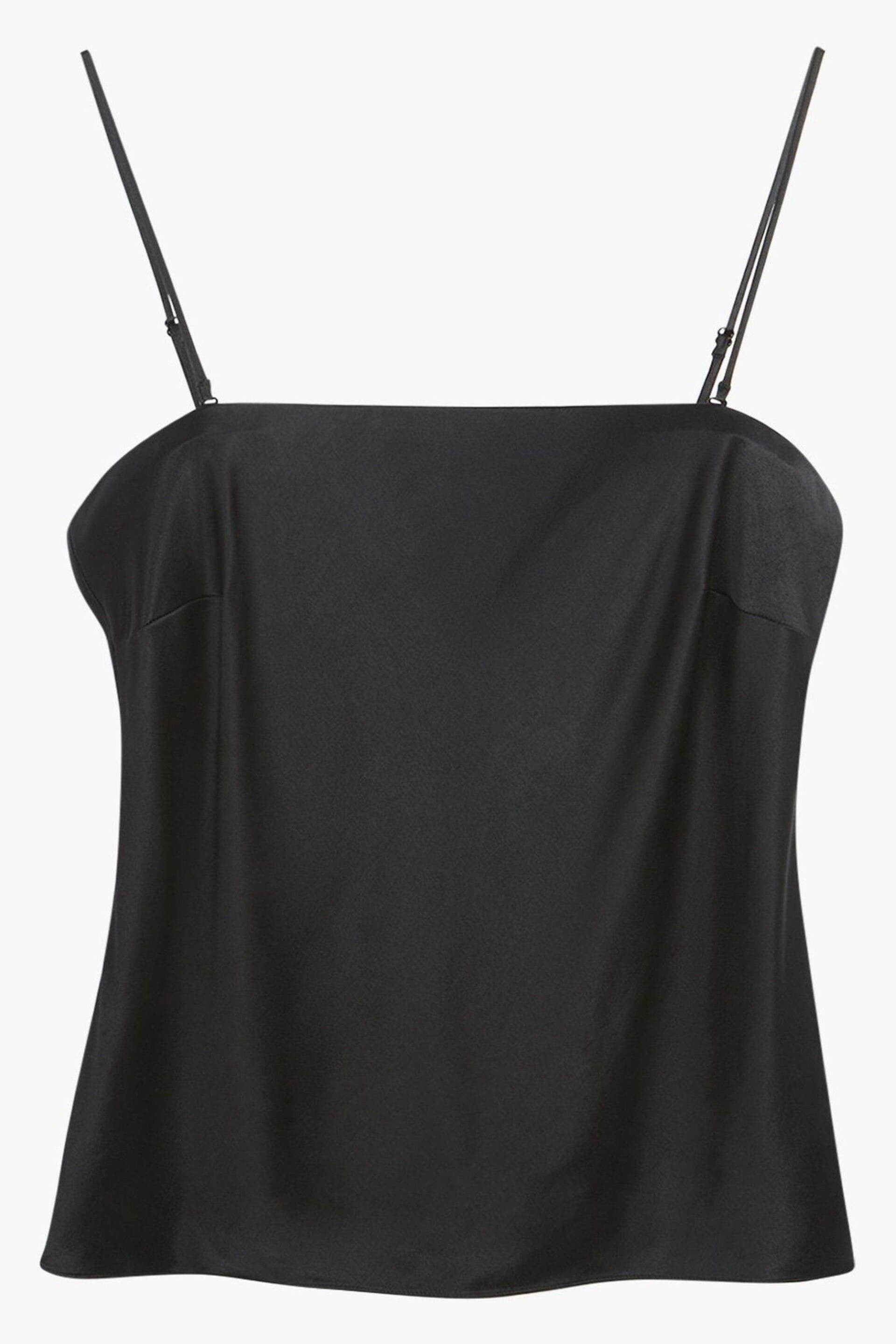 Hush Black Kaia Satin Top - Image 5 of 5