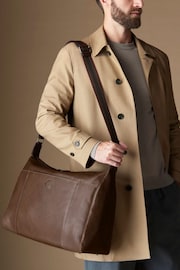 Osprey London The Compass Leather Stowaway Brown Bag - Image 1 of 8