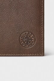Osprey London The Compass Leather Card Brown Wallet - Image 5 of 5