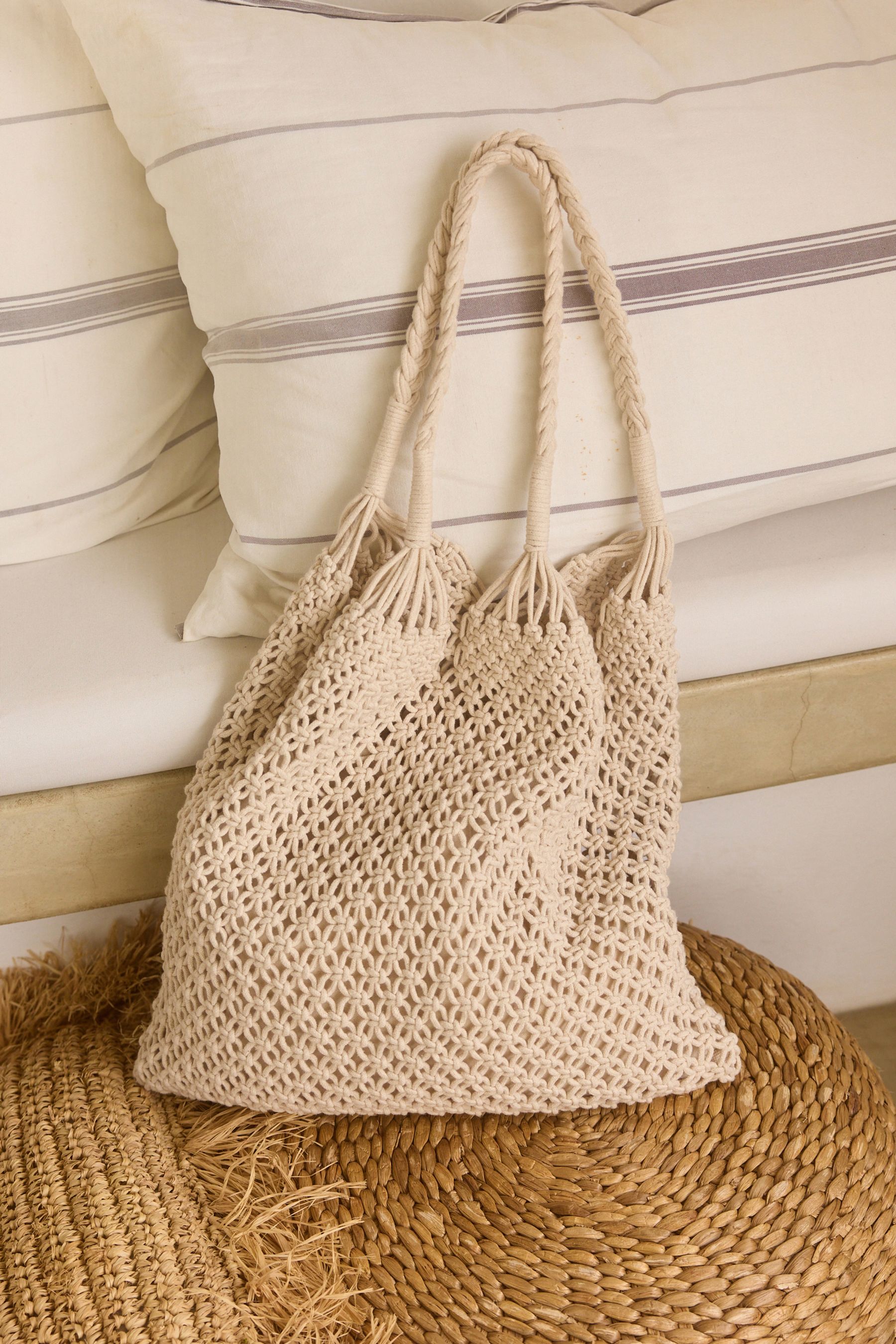 The beach people macrame bag best sale