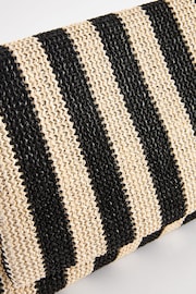 Monochrome Weave Clutch Bag - Image 9 of 9