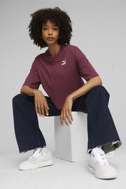 Puma Red Womens Oversized T-Shirt - Image 3 of 5