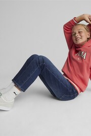 Puma Pink Youth Hoodie - Image 3 of 5