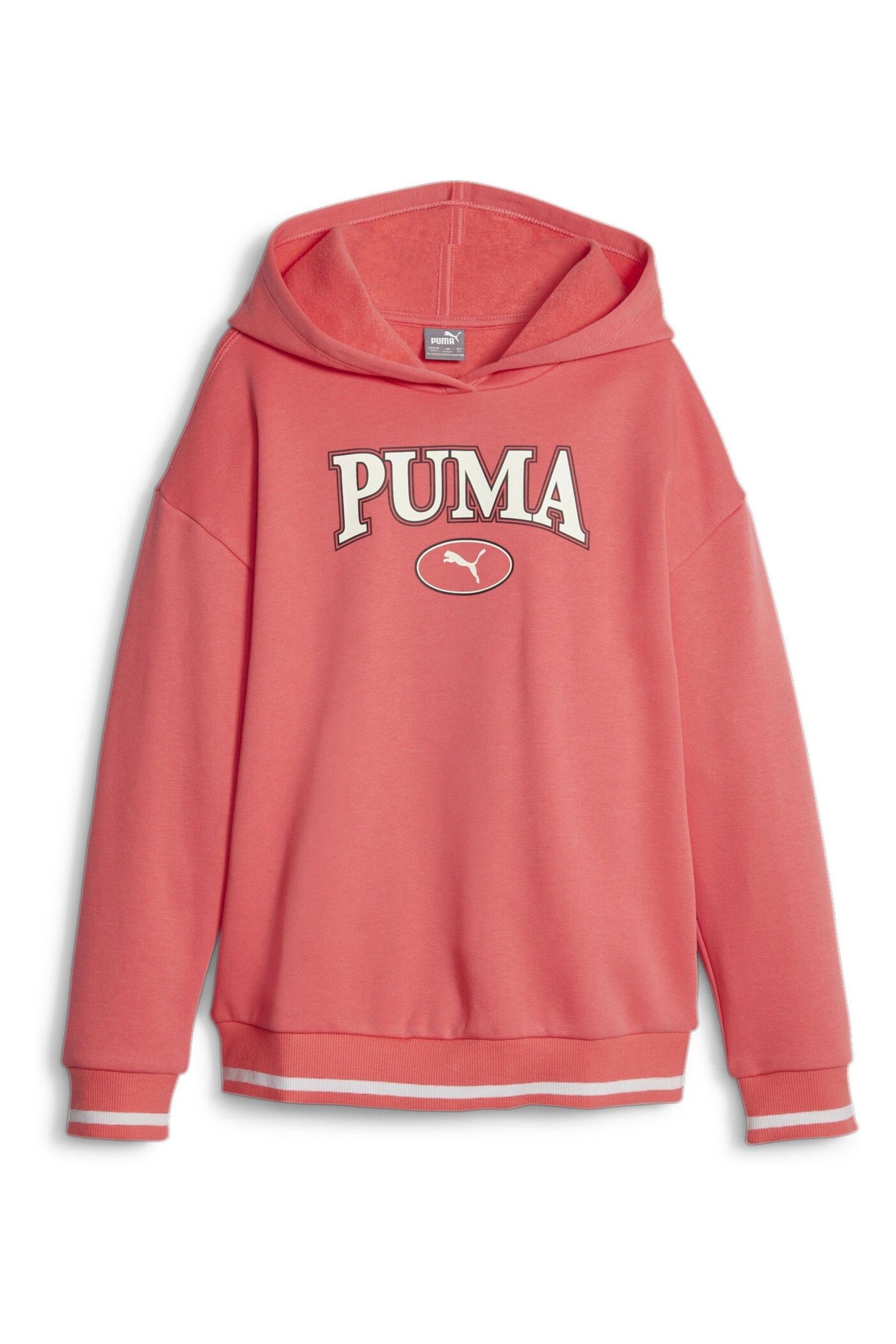 Puma Pink Youth Hoodie - Image 4 of 5