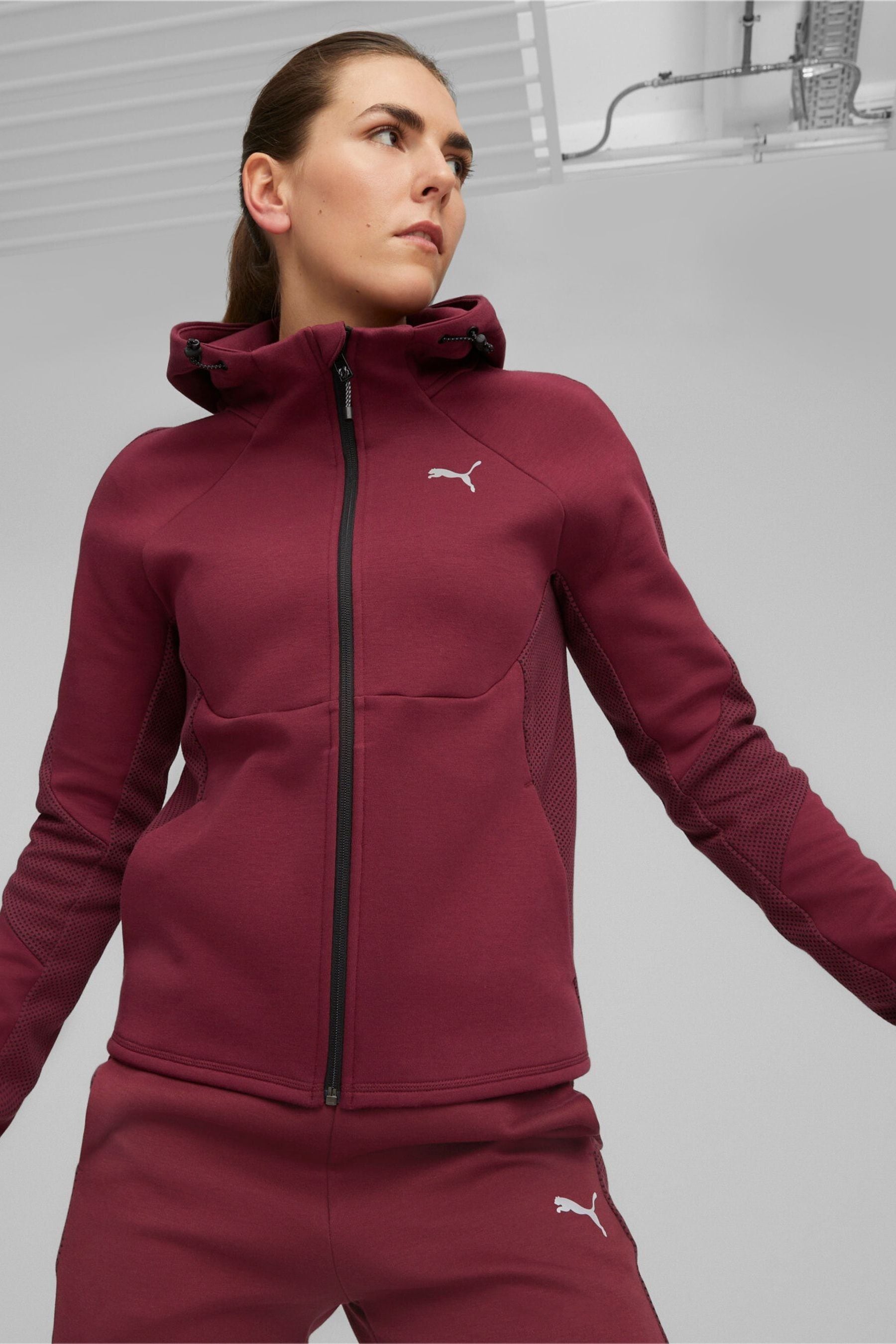 Puma evostripe hoody ladies shop