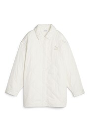 Puma White Classics Womens Chore Jacket - Image 6 of 7