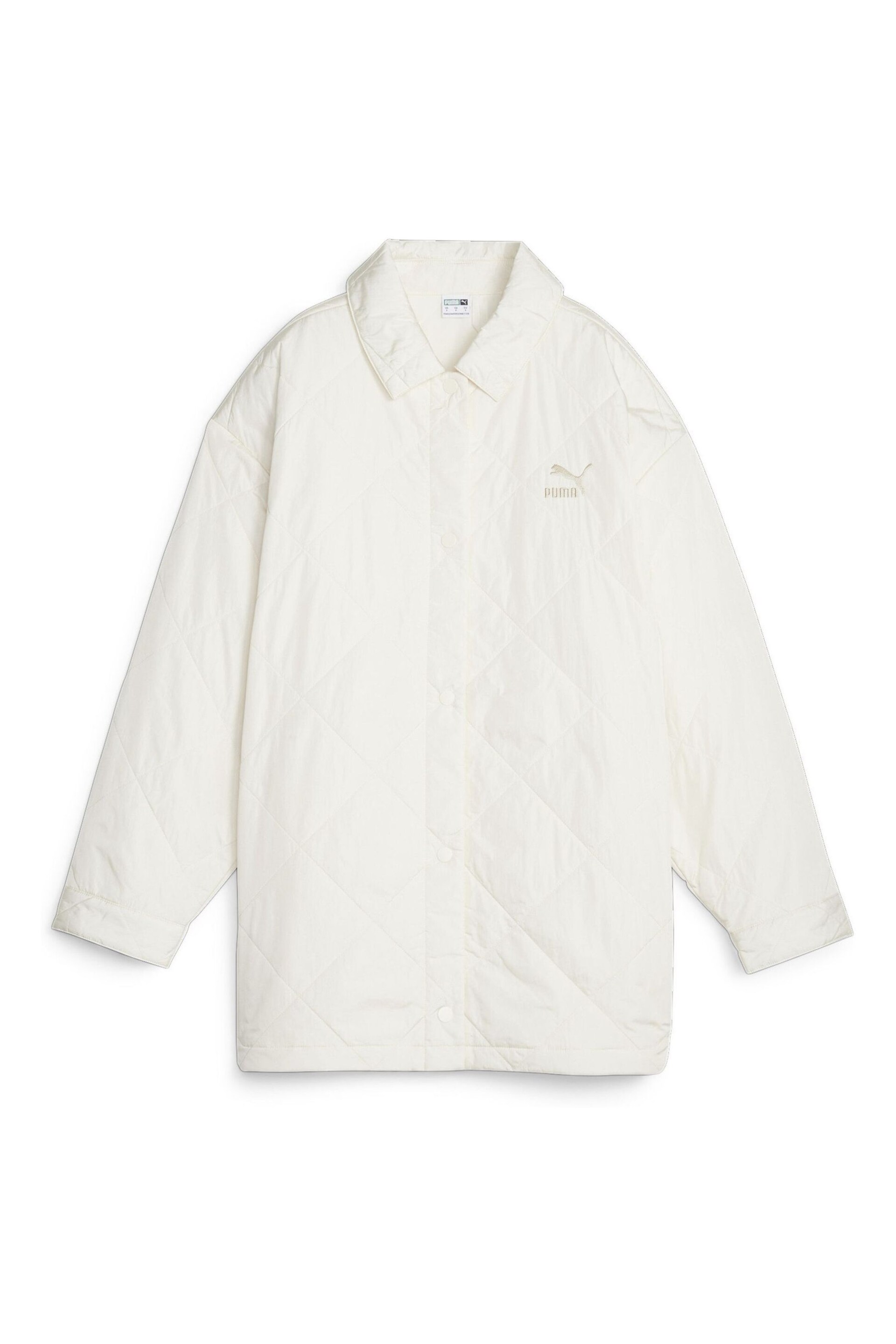 Puma White Classics Womens Chore Jacket - Image 6 of 7