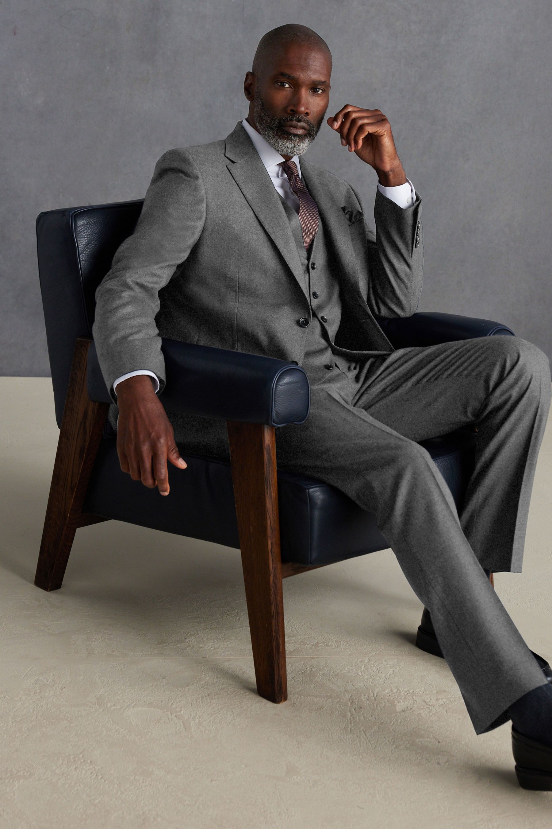 Flannel suit jacket store