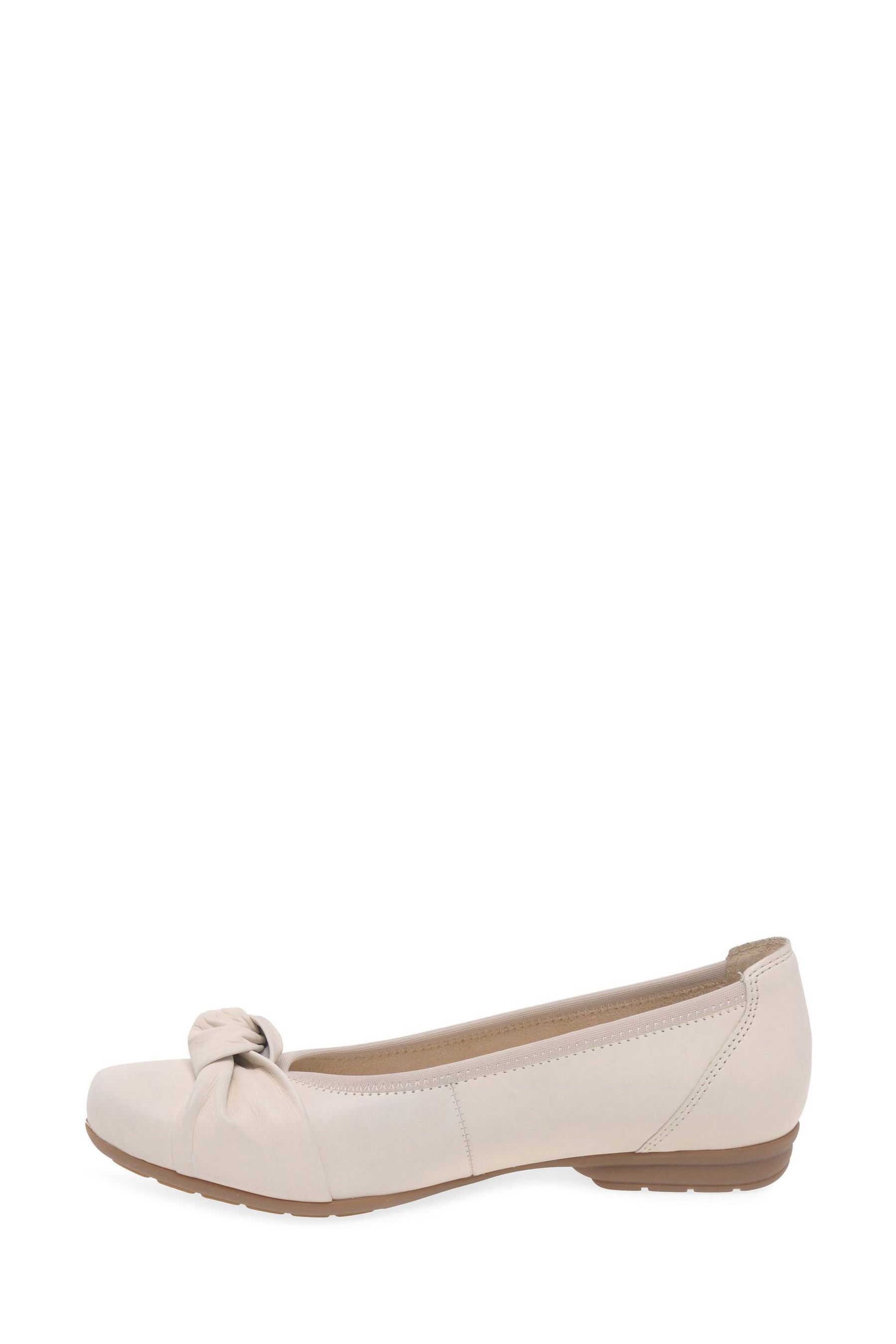 Buy Gabor Wide Fit Ashlene Leather Ballerina Style Shoes from the Next UK online shop