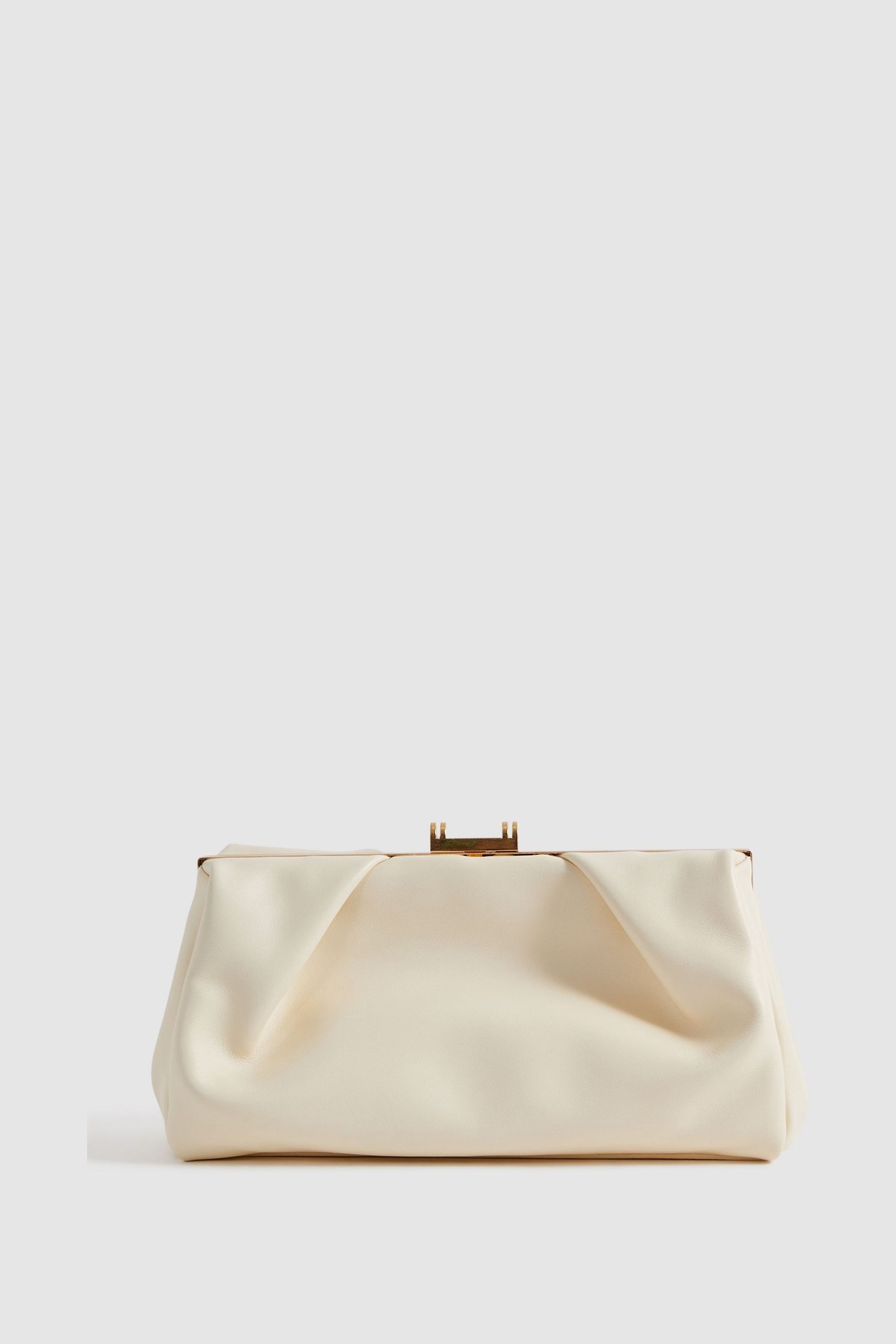 Cream clutch bags discount