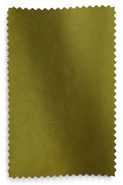 Lime Green Matte Velvet Blackout/Thermal Eyelet Curtains - Image 7 of 8