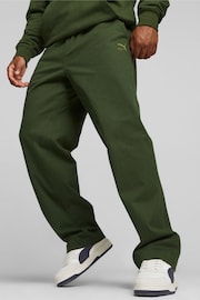 Puma Green Better Classics  Mens Woven Sweat Joggers - Image 1 of 9