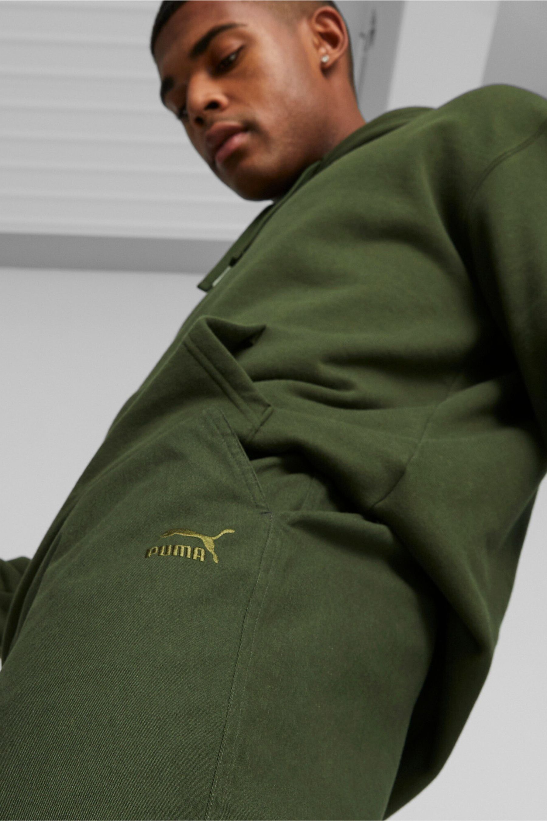 Buy Puma Green Better Classics Mens Woven Sweat Joggers from the Next UK online shop