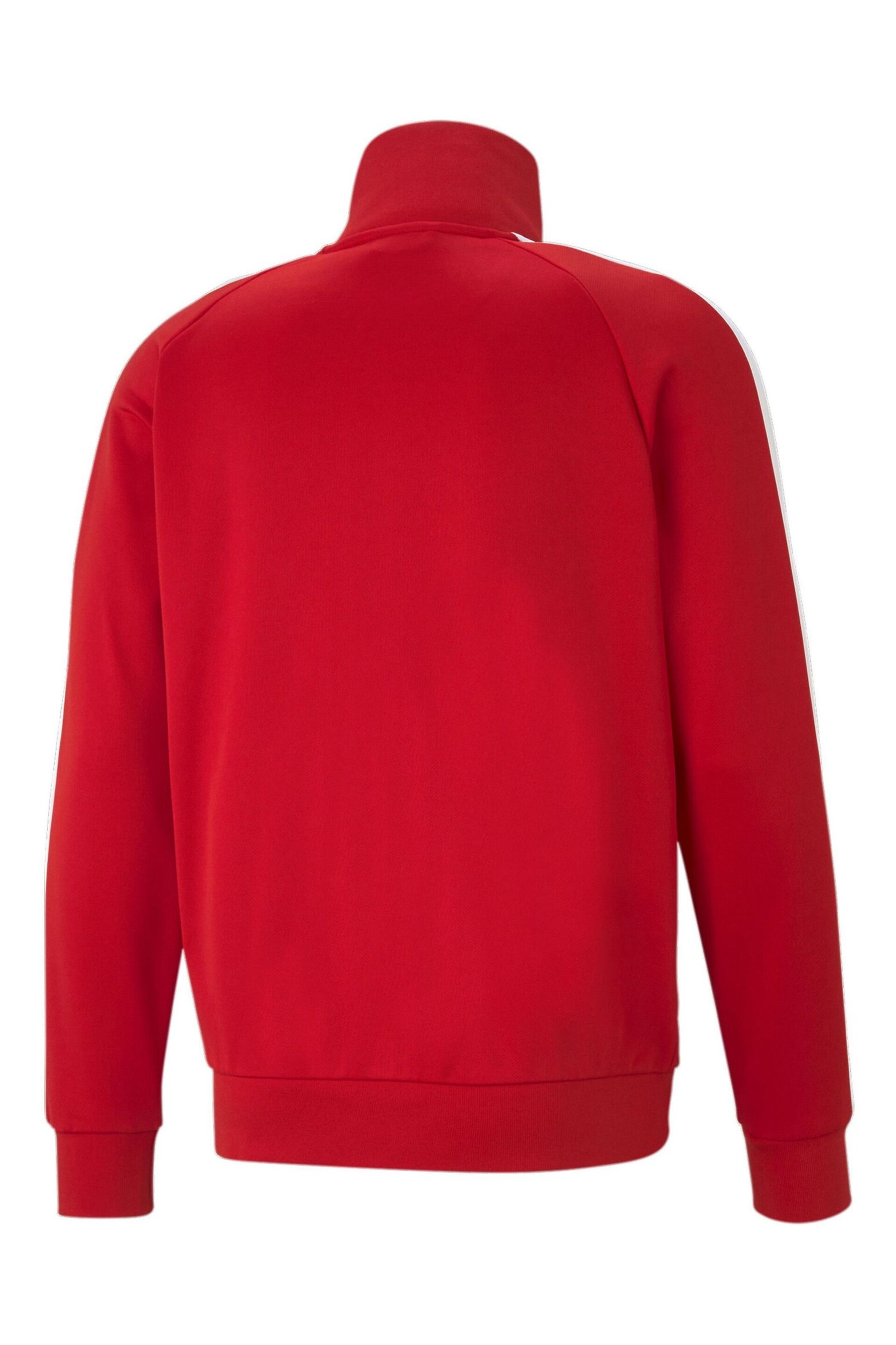 Puma Red Iconic T7 Mens Track Jacket - Image 5 of 5