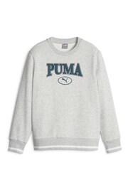 Puma Grey Squad Youth Sweatshirt - Image 4 of 5