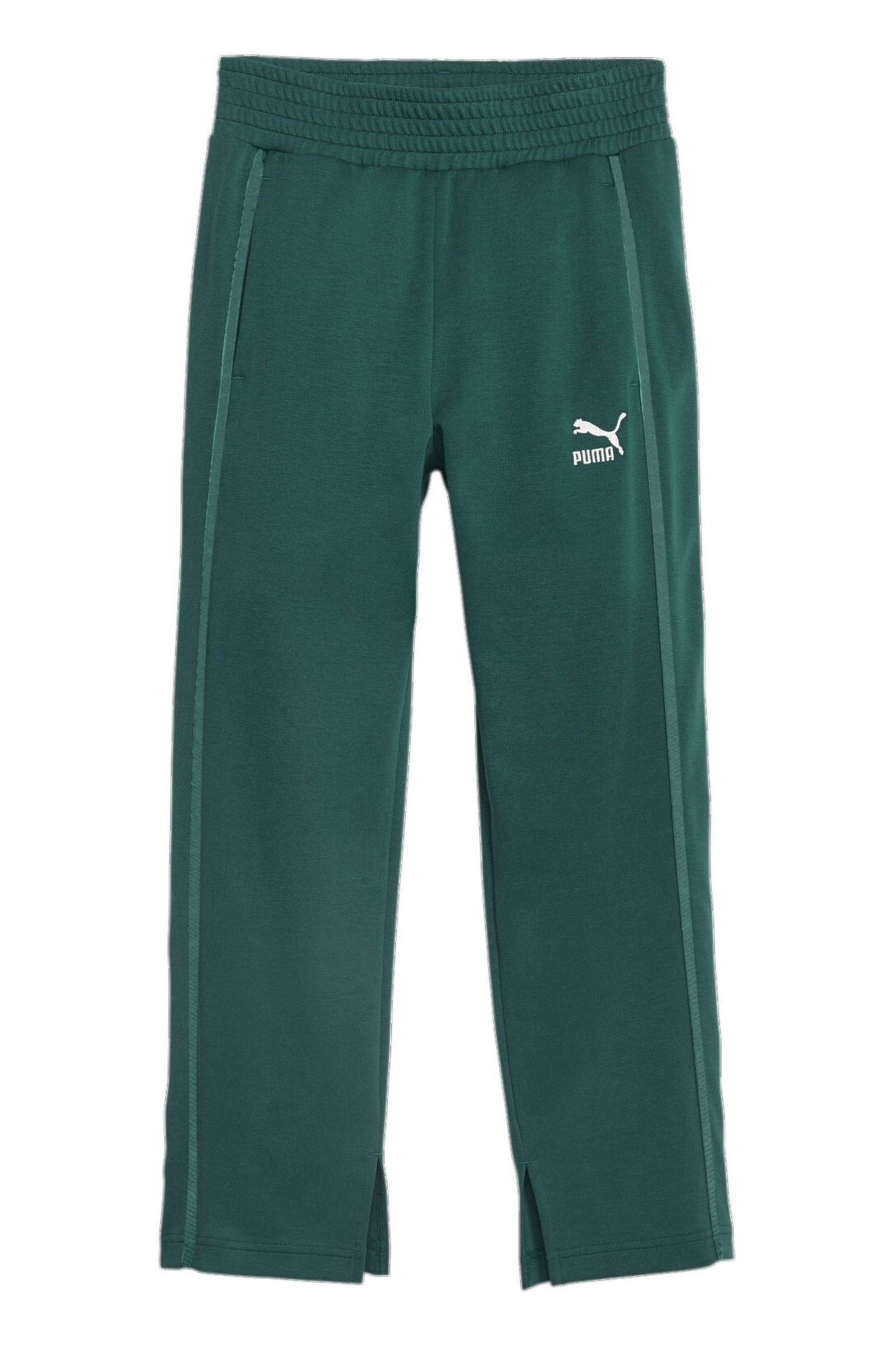 Buy Puma Green T7 Women s High Waist Joggers from the Next UK online shop