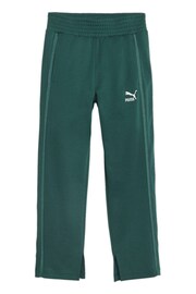 Puma Green T7 Women's High Waist Joggers - Image 8 of 9