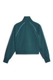 Puma Green T7 Womens Track Jacket - Image 2 of 2