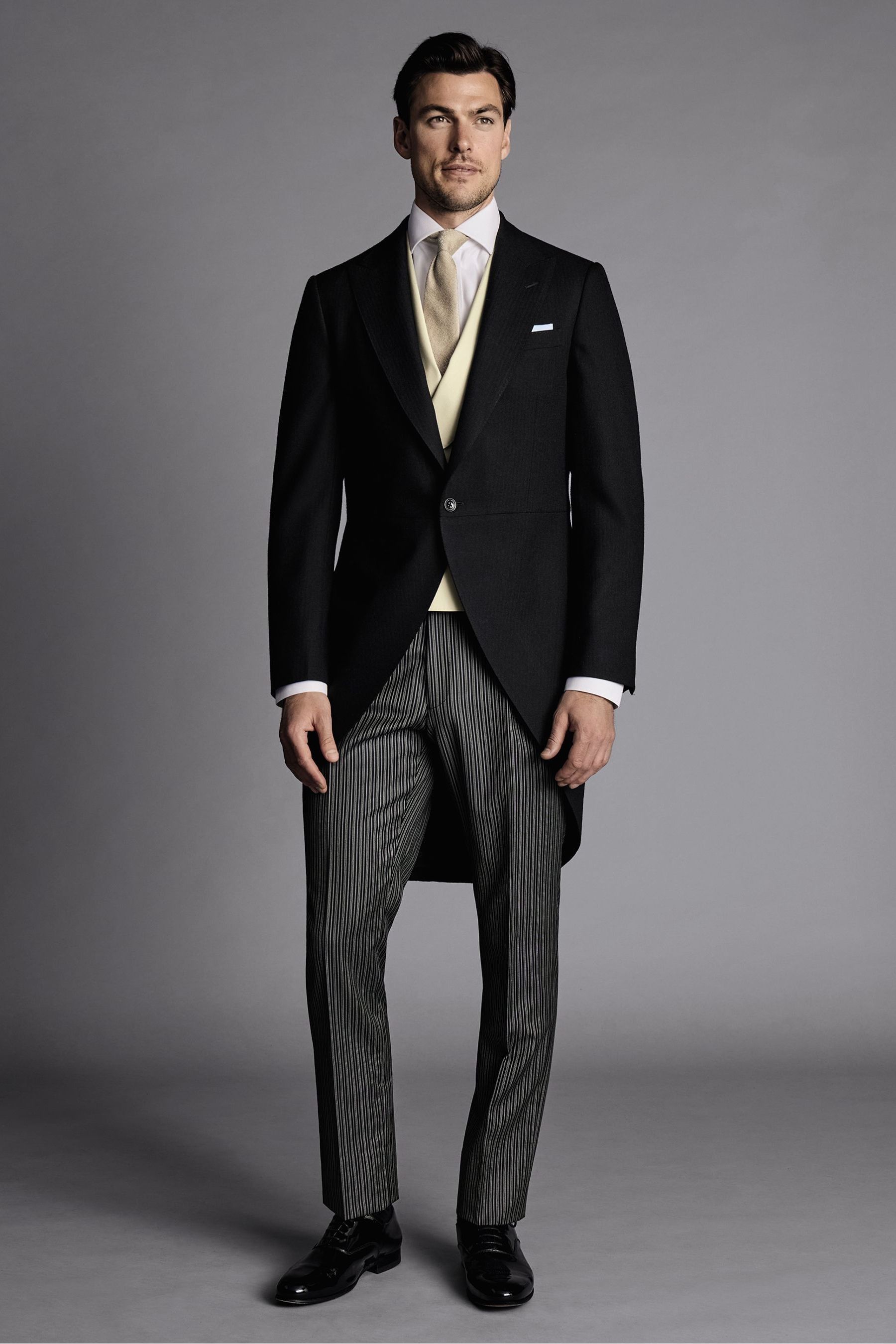Suit with tailcoat hotsell