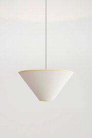 Houseof. White Plain Cone Ceiling Light - Image 1 of 4