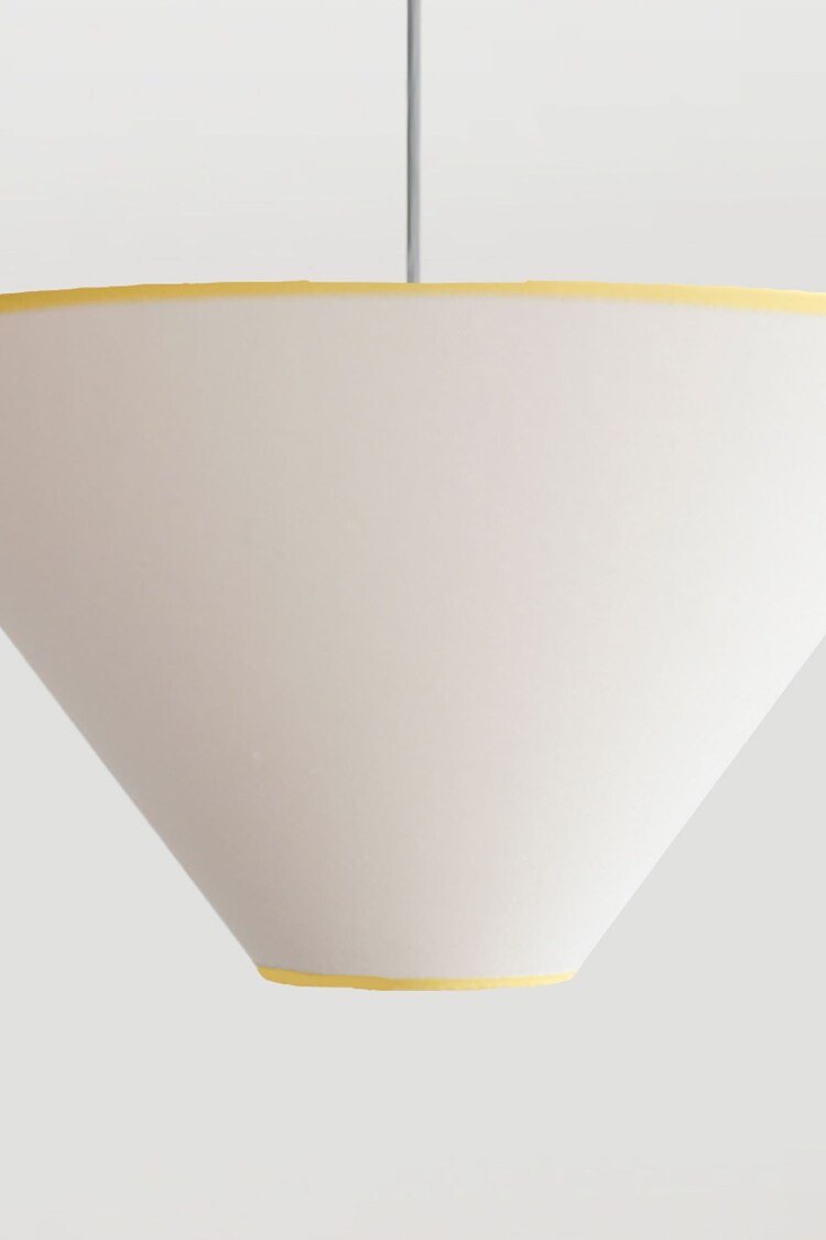 Houseof. White Plain Cone Ceiling Light - Image 4 of 4