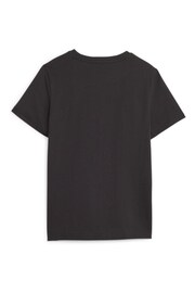 Puma Black Youth T-Shirt - Image 5 of 5