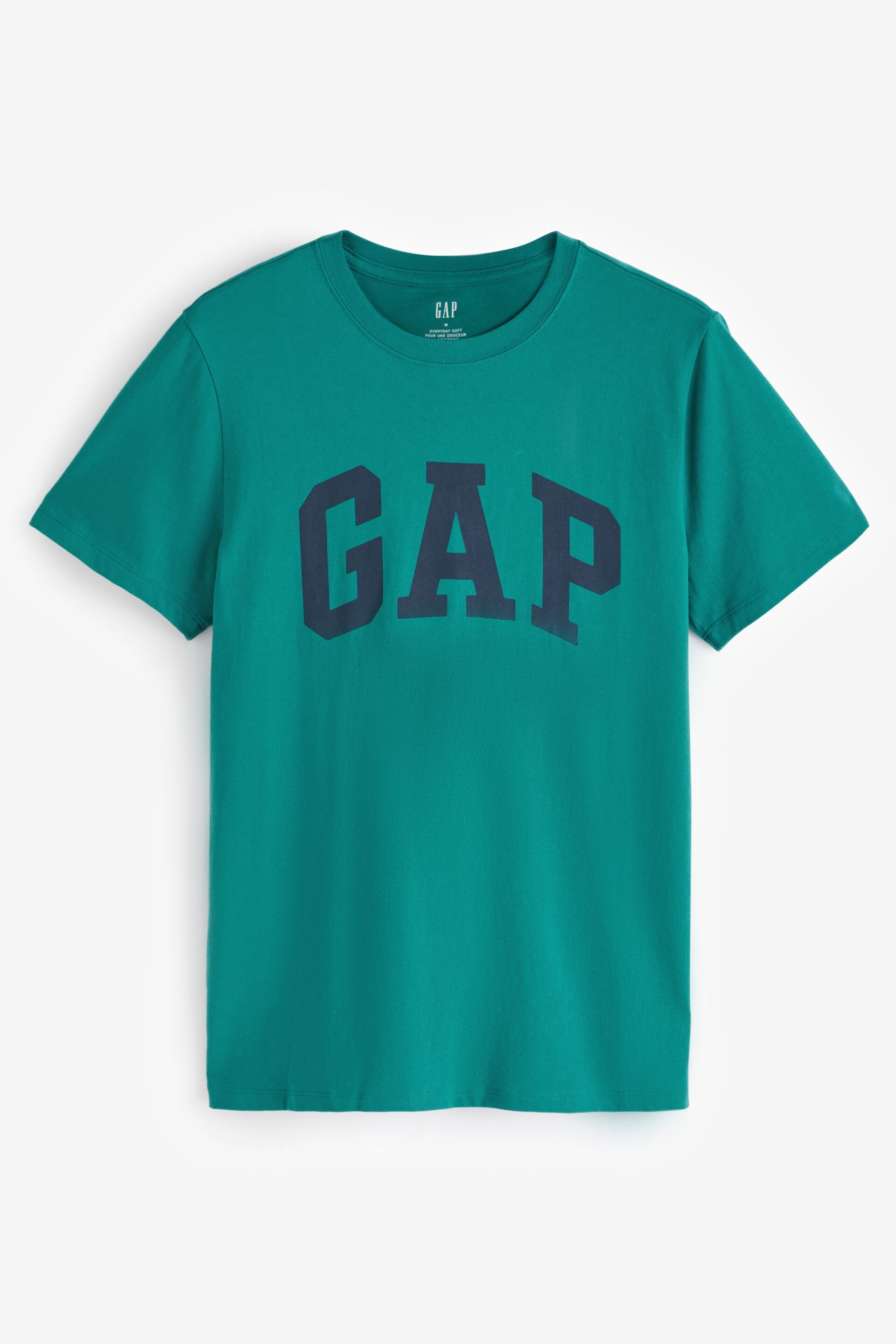 Gap Green Everyday Soft Logo Short Sleeve Crew Neck T-Shirt - Image 2 of 4