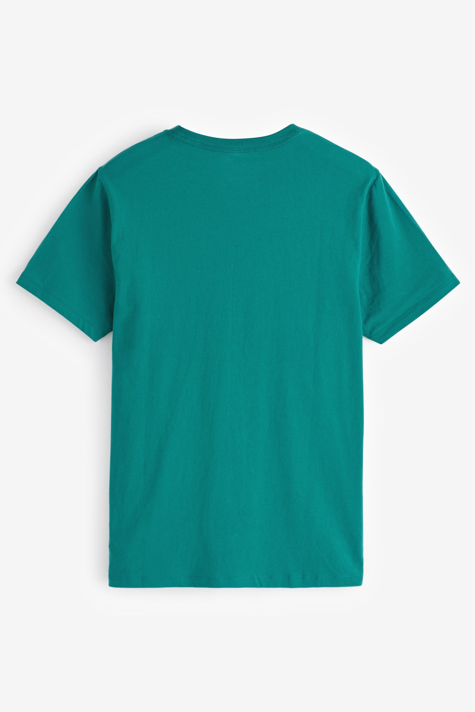 Gap Green Everyday Soft Logo Short Sleeve Crew Neck T-Shirt - Image 3 of 4