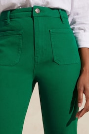 Love & Roses Green Slim Crop jeans - Image 1 of 3