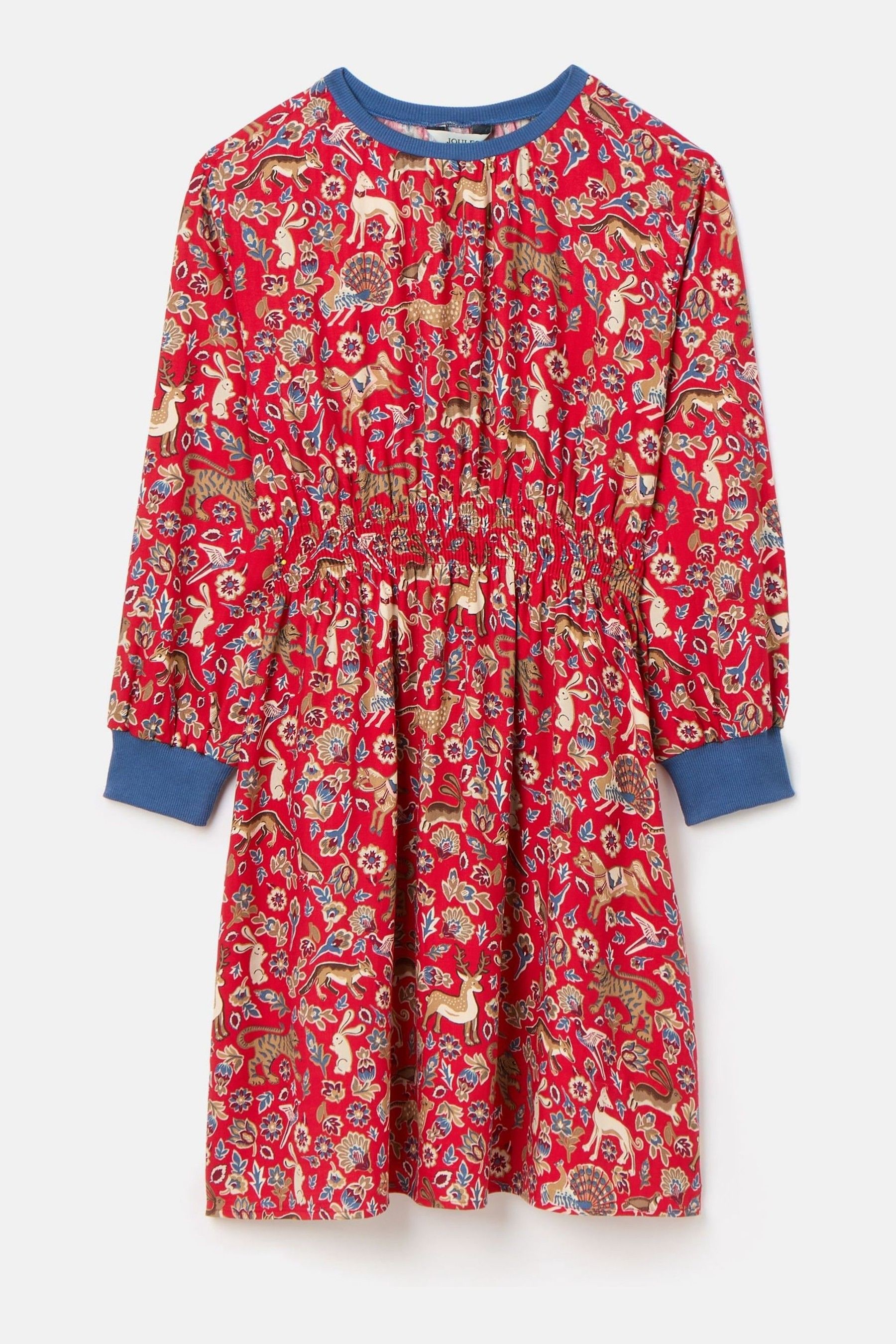 Joules red dress clearance