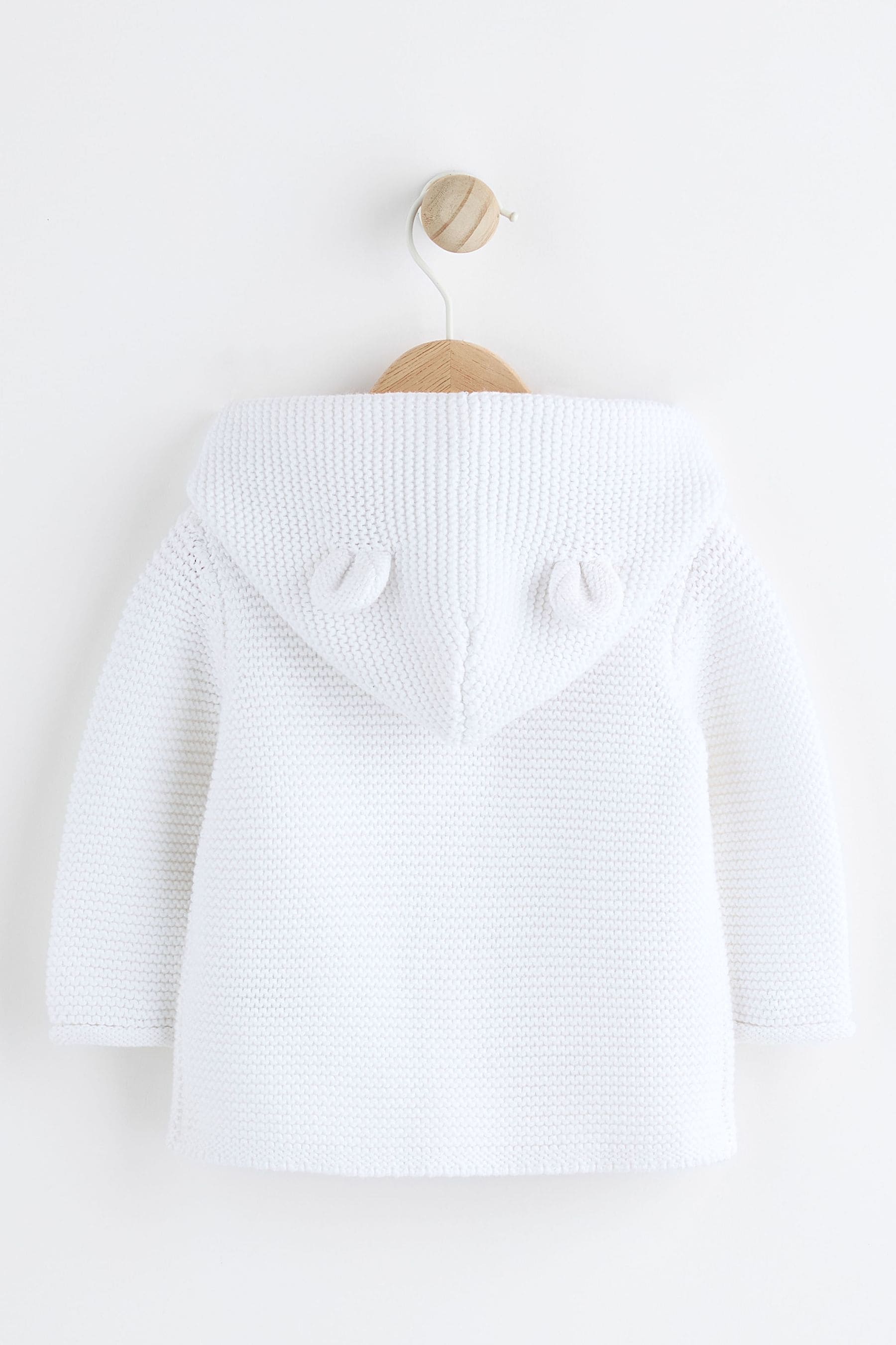 Hooded baby cardigan sale