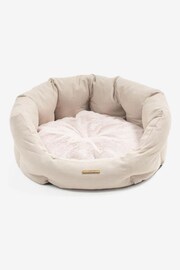 Lords and Labradors Natural Essentials Twill Oval Dog Bed - Image 4 of 5