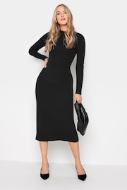 Long Tall Sally Black Long Sleeve Fitted Dress - Image 3 of 4