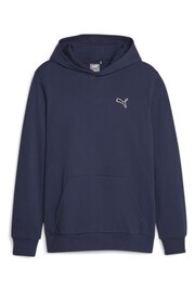 Puma Blue Better Essentials Mens Hoodie - Image 6 of 7