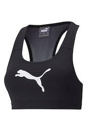 Puma Black Mid Impact 4Keeps Training Bra - Image 6 of 7