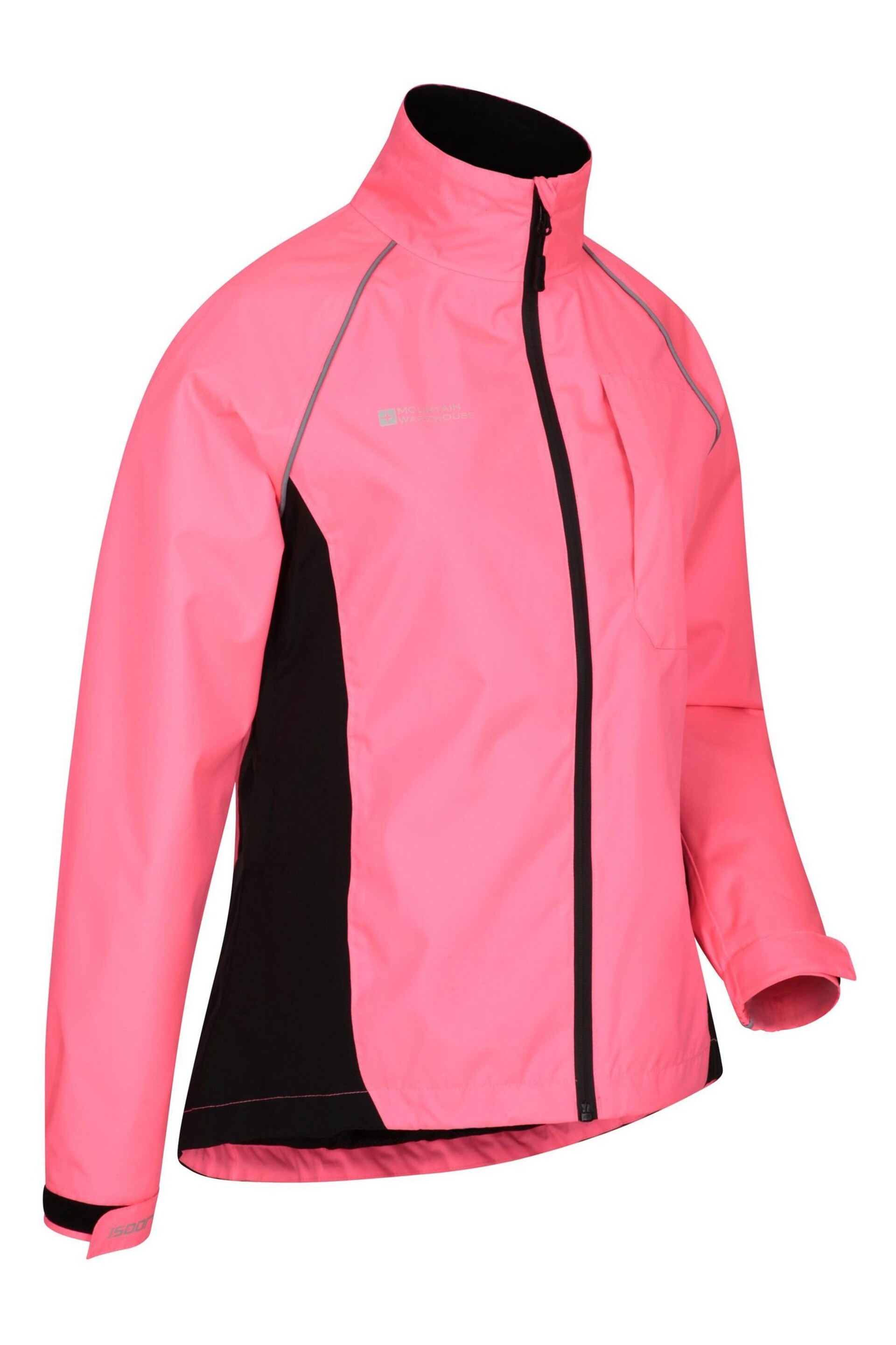 Mountain Warehouse Pink Adrenaline Womens Waterproof Iso-Viz Jacket - Image 2 of 5