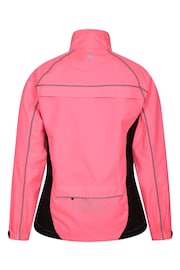 Mountain Warehouse Pink Adrenaline Womens Waterproof Iso-Viz Jacket - Image 4 of 5